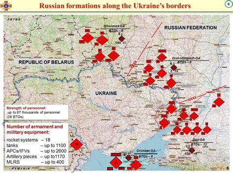ukraine war map today military units